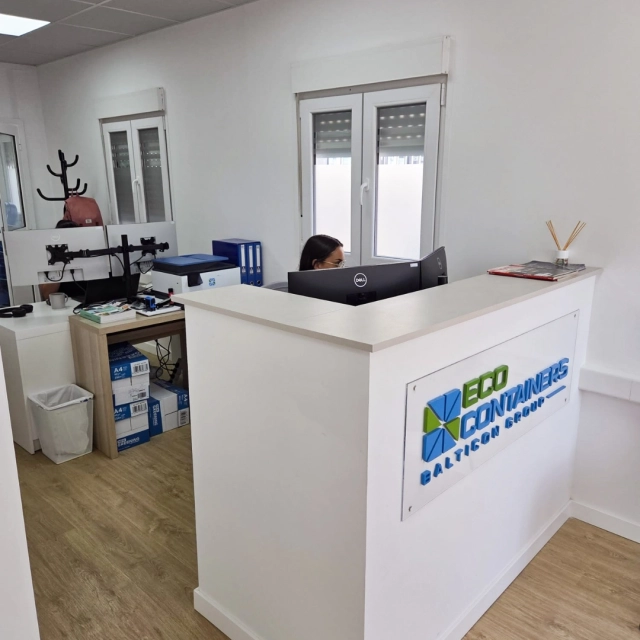 ecocontainer office inside