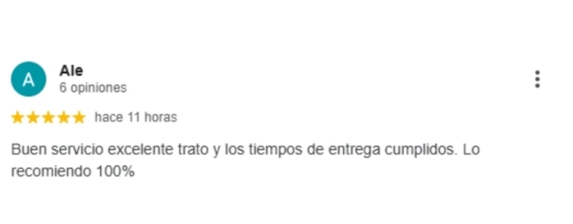 google customer review 5